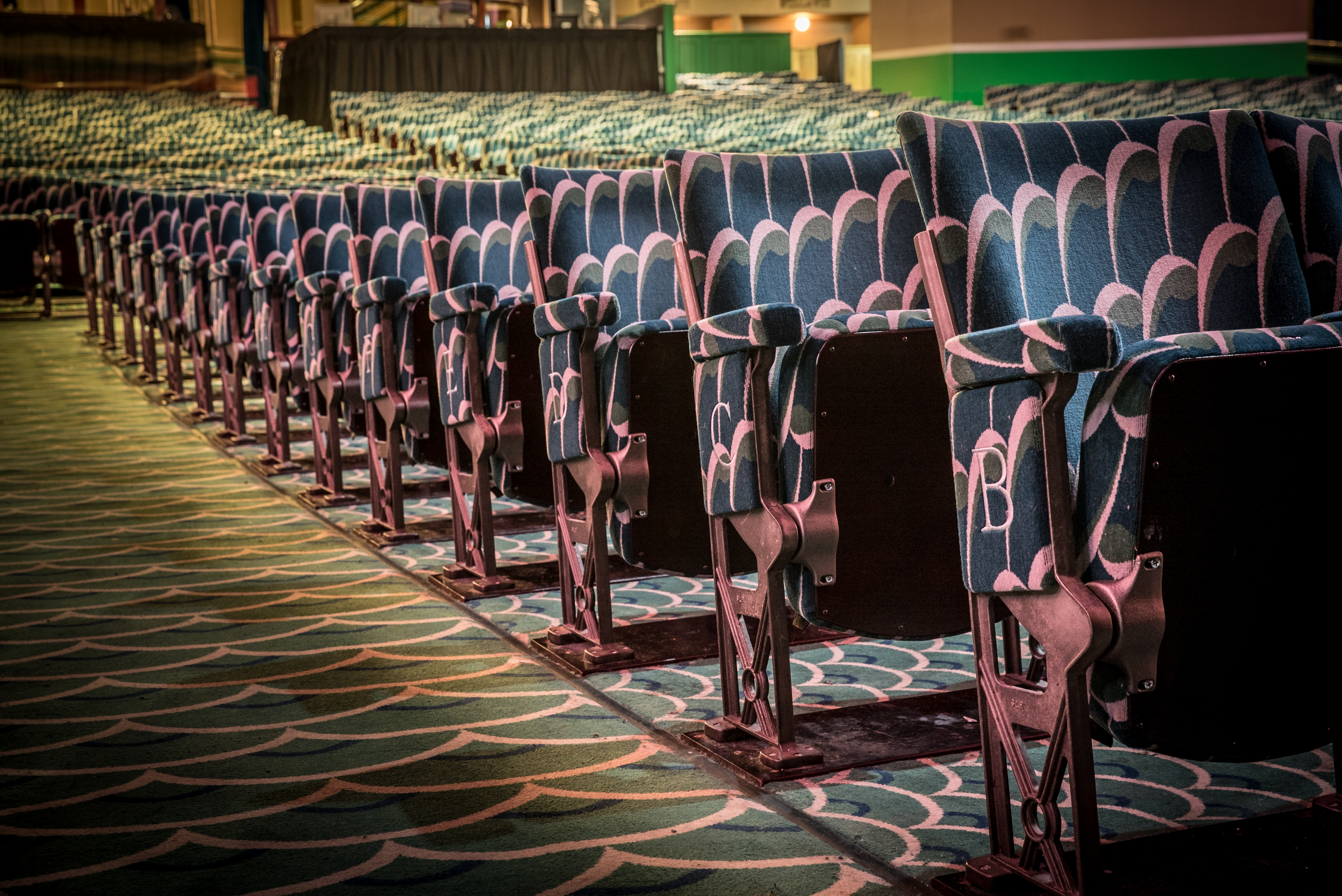 Art Deco Chairs at the Apollo Victoria London by Kirwin & Simpson Seating